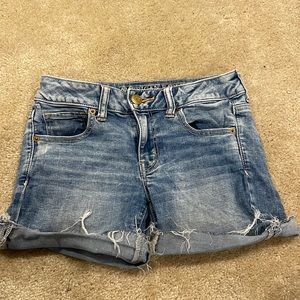 Mercian eagle jean shorts